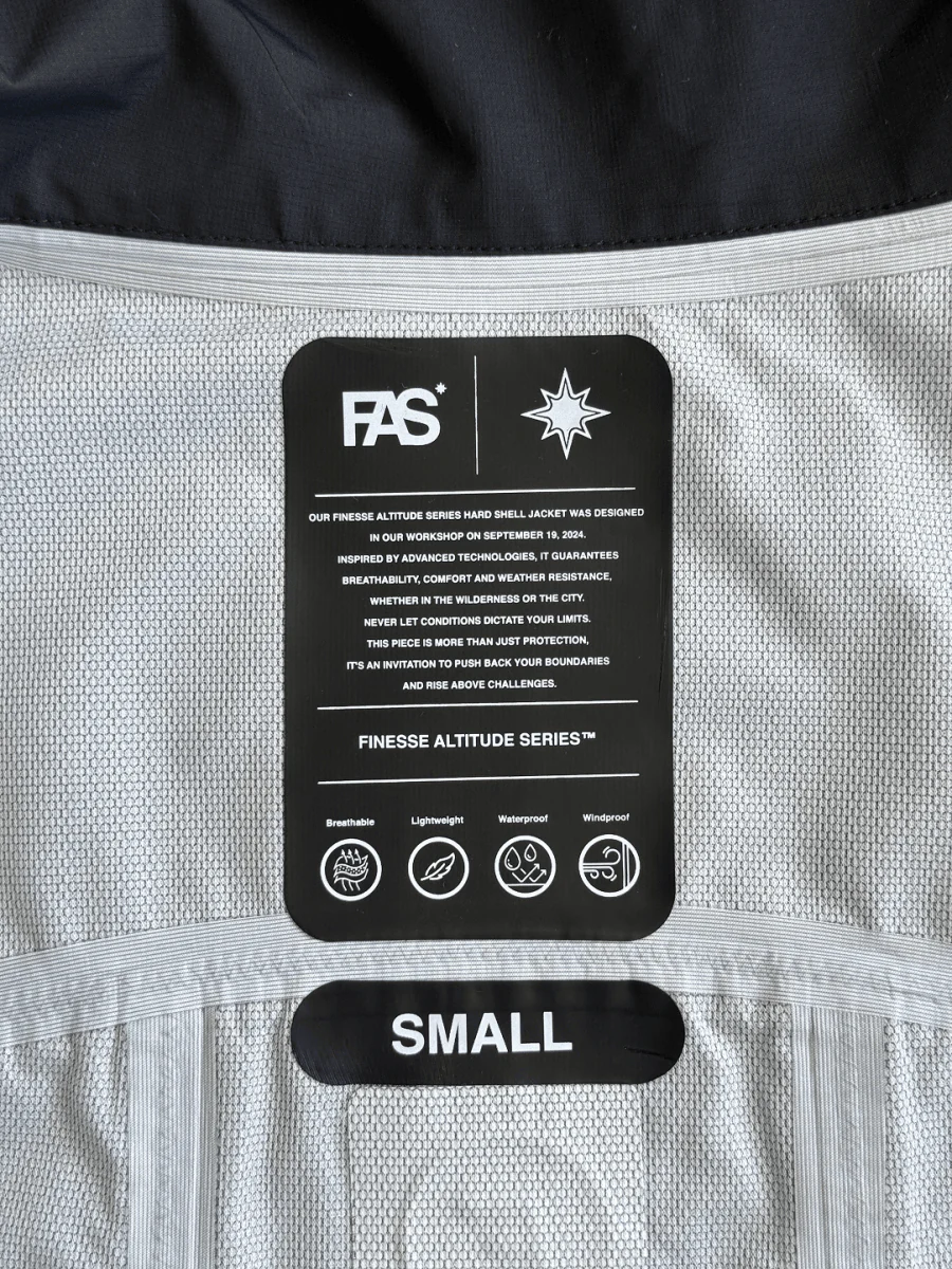 FINESSE* "FAS" WATERPROOF JACKET BLUE - Image 8