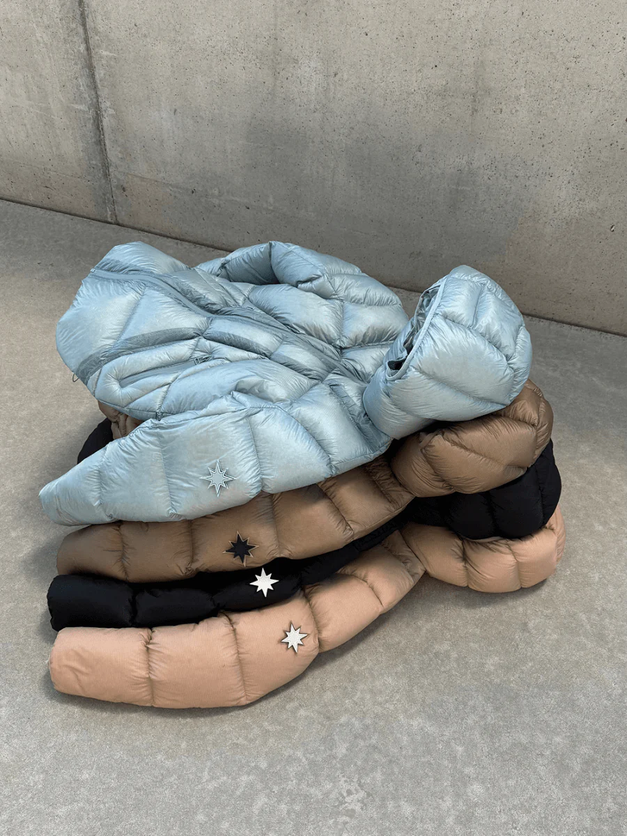 FINESSE* ALIVE PUFFER JACKET  [ICE BLUE] - Image 6