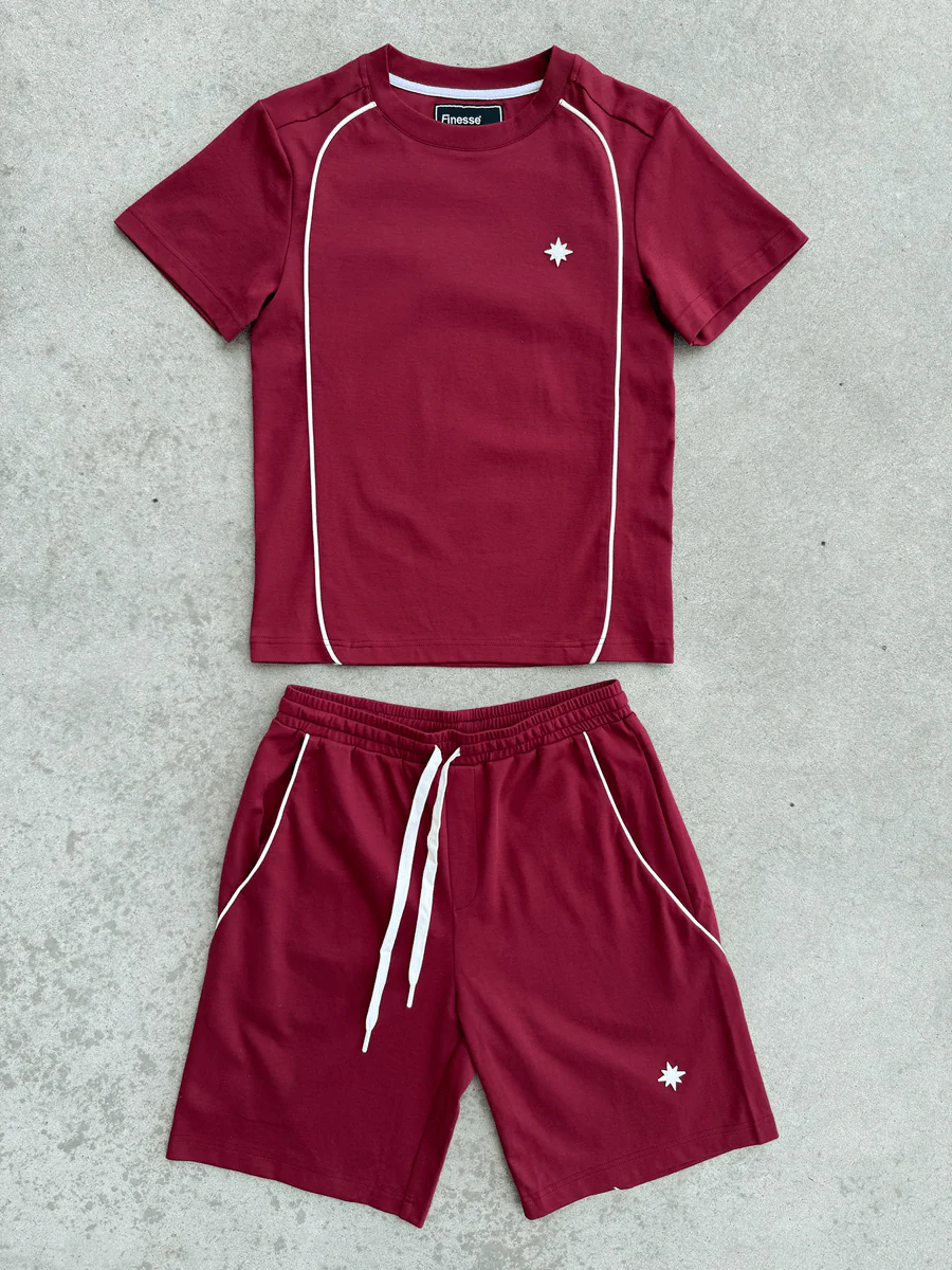 FINESSE* LINE SHORT BORDEAUX - Image 3