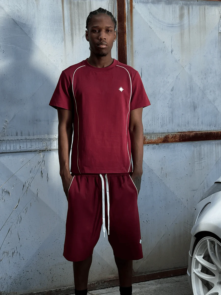 FINESSE* LINE SHORT BORDEAUX - Image 4