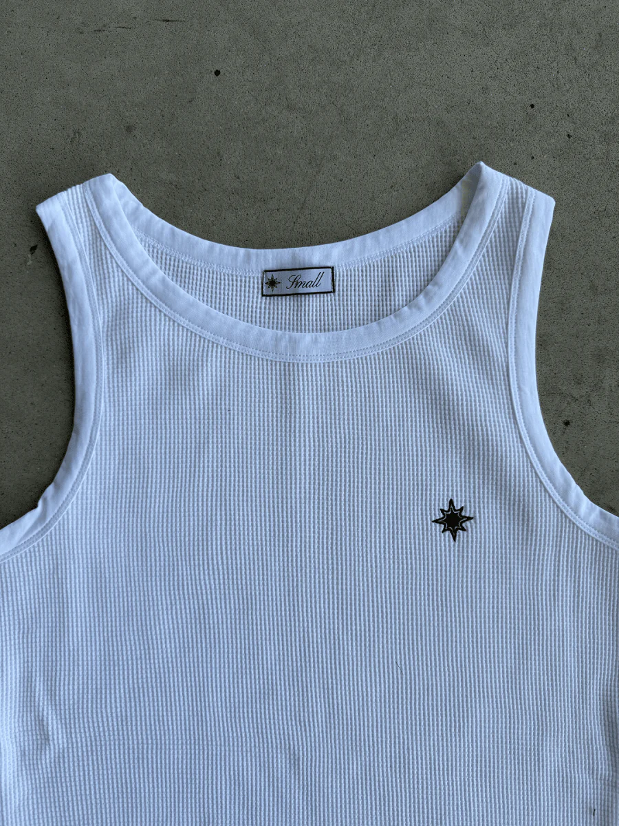FINESSE* THERMAL TANK TOP WHITE - Image 3