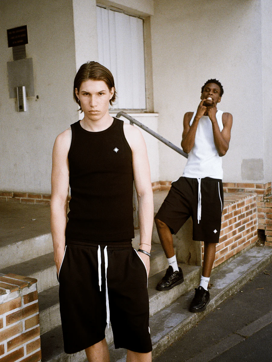 FINESSE* THERMAL TANK TOP BLACK - Image 4