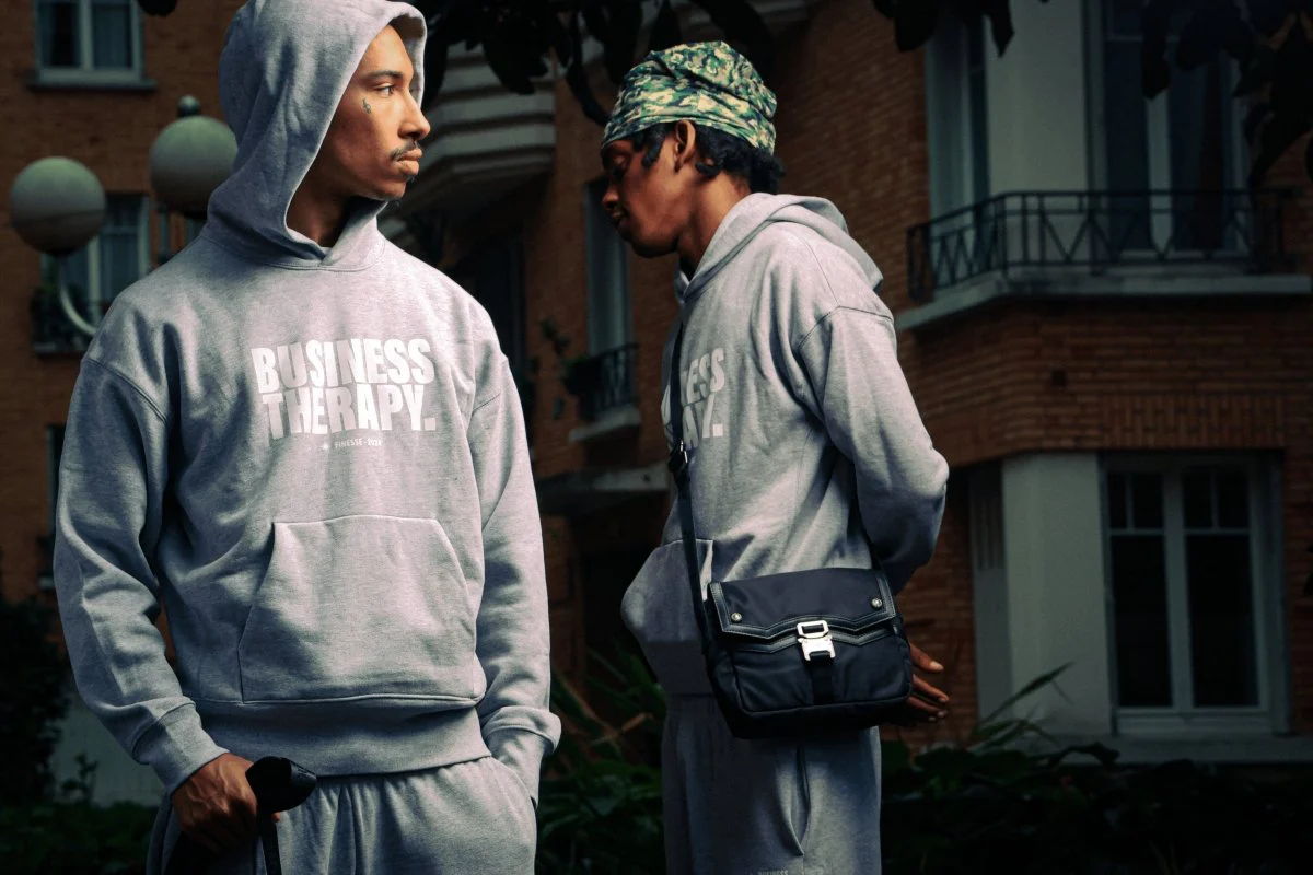 JOGGING "BUSINESS THERAPY" GREY - Image 6